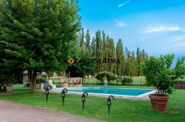 Noas 5W Elektrikli Çim Kazığı Bahçe Armatürü Amber Işık YL74-0506