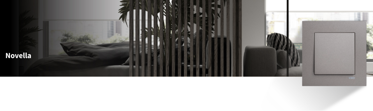 Viko Novella Renkli Anahtar ve Priz Serisi ile Modern ve Fonksiyonel Mekanlar