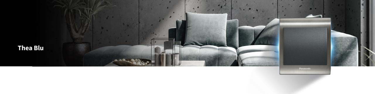 Viko Thea Blu Anahtar Priz Serisi Metal Tasarımın Şıklığı ve Fonksiyonelliği