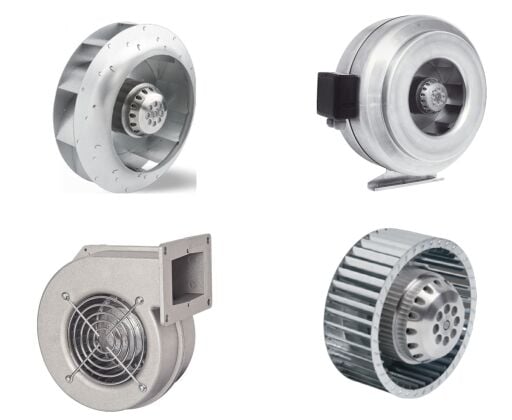 Endüstriyel Radyal Fanlar