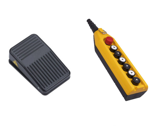 Ayak Pedalı ve Vinç Kumandaları