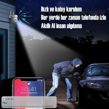 Cata Dış Mekan Akıllı Güvenlik Kamerası ct-4051