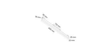 Goya 20 W Magnet Linear Ray Armatür Aydınlatma 60CM GY 2050-60