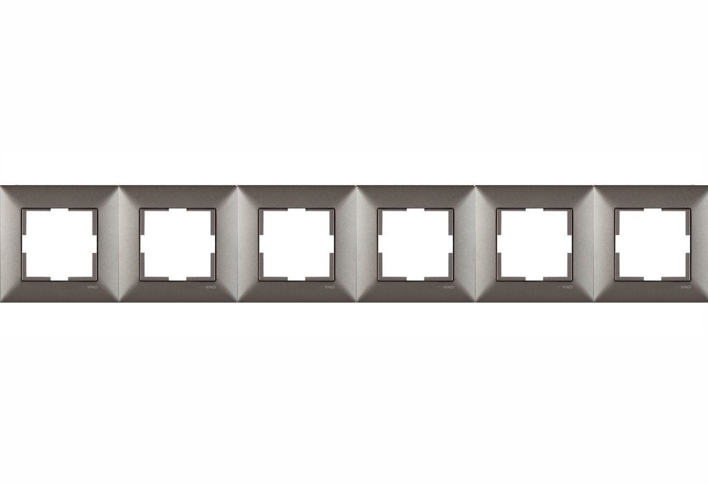 Viko Trenda Renkli Altılı Çerçeve 92190756 Antrasit