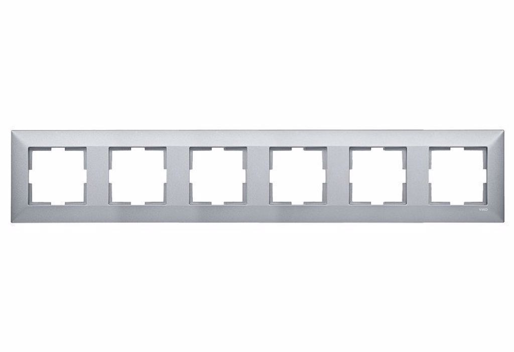 Viko Trenda Renkli Altılı Çerçeve 92190756 Gümüş