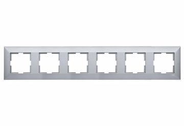 Viko Trenda Renkli Altılı Çerçeve 92190756 Gümüş