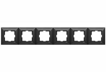 Viko Trenda Renkli Altılı Çerçeve 92190756 Siyah