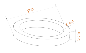 Samsung Led Tridonic Trafolu Sıva Üstü Simit Ahşap Linear Armatür 5x5 Cm Kasa Linear Aydınlatma 60CM - 6500K (Beyaz Işık) - Kayın - Askılı
