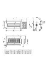 Aircol AKS 80-370 80mm Tanjansiyel Radyal Fan 105W 890m3/h