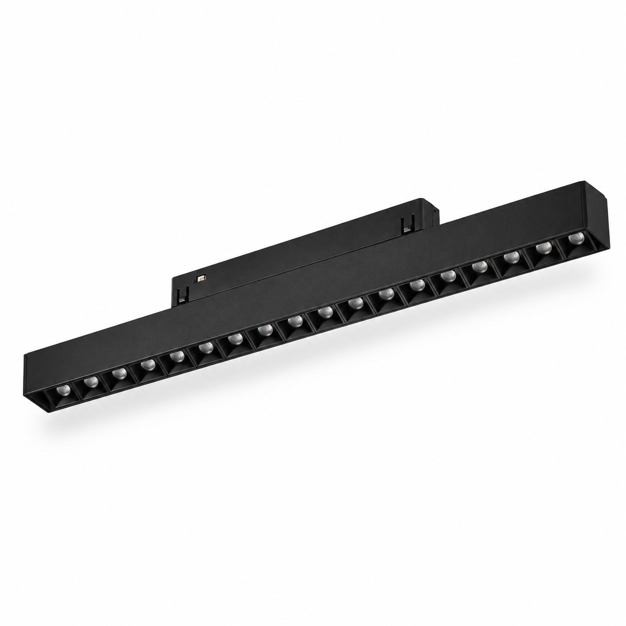 Forlife Klasik FL-6613 18W Lensli Linear Magnet Ray Armatür Siyah Kasa