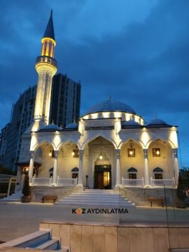 Sıva Üstü Wallwasher Duvar Aydınlatma 50Cm 18 Ledli Volvoşır Aydınlatma MAVİ
