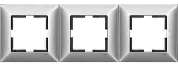 Viko Trenda Metal Üçlü Çerçeve 92190823 Krom