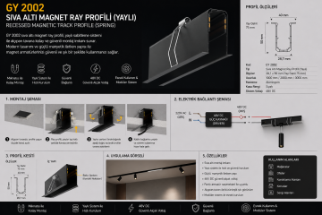 Goya Sıva Altı Magnet Ray 3 Metre GY 2002-3