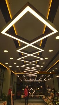 Infinity Linear Aydınlatma Modern Led Avize Lineer Armatür