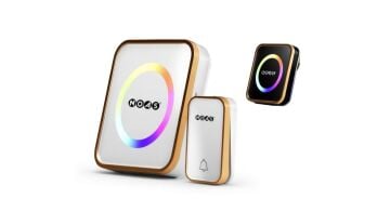 Noas Modern Kinetik Enerjili Kablosuz Kapı Zili 36 Moledili RGB YL03-6001