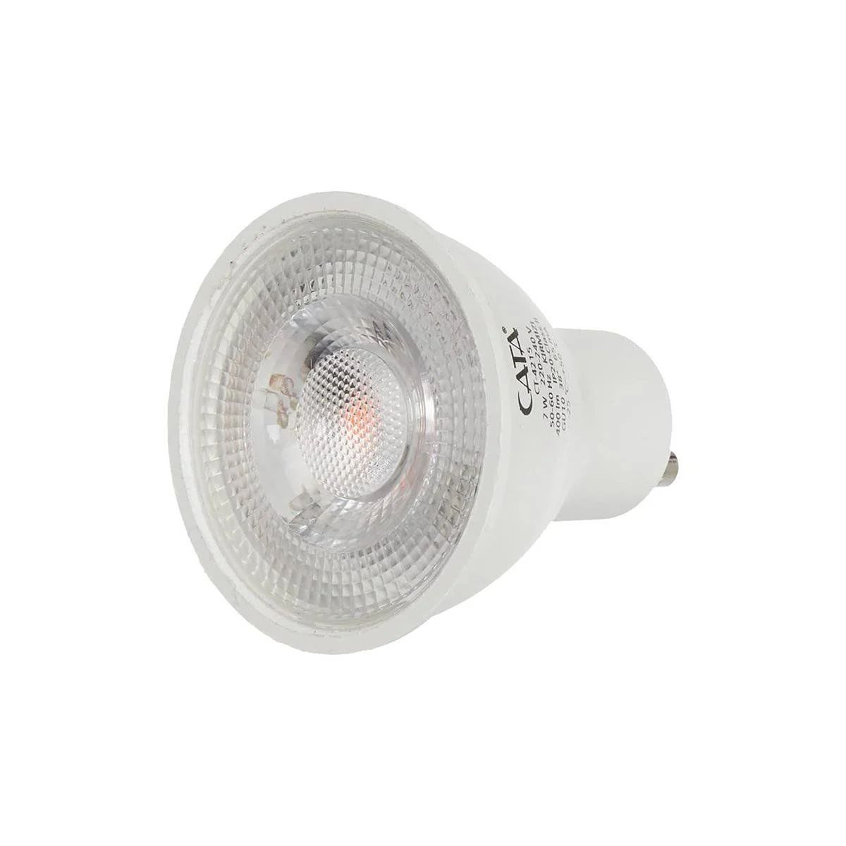 Cata 10 Watt GU10 Duylu Led Çanak Ampul CT-4212 3200K (Gün Işığı)