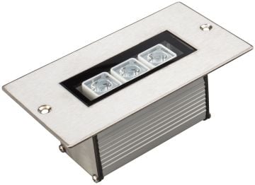 Sıva Altı Wallwasher Duvar Aydınlatma 10Cm 3 Ledli Volvoşır Aydınlatma
