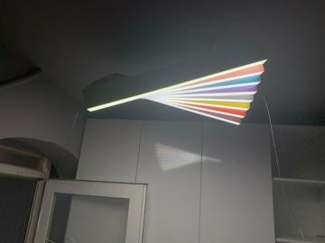 Gökkuşağı Linear Aydınlatma Modern Led Sarkıt Avize Lineer Armatür