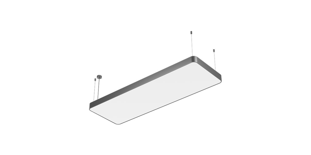 Goya 288 Watt Samsung Ledli Dekoratif Sarkıt Oval Dikdörtgen Linear Aydınlatma 60x180CM GY 8119-60x180