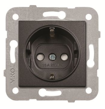 Viko Artline Novella Çocuk Korumalı Topraklı Priz Mekanizma + Kapak 92605342