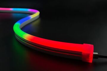 Cata 220V Kumandalı RGB Pixel Neon Led 5 Metre ct-4567