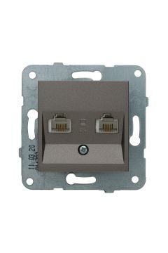 Viko Artline Novella Data-Nümeris Telefon Prizi (RJ45-CAT5E-CAT3) Mekanizma + Kapak 92600035