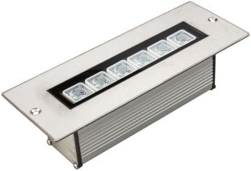 Sıva Altı Wallwasher Duvar Aydınlatma 20Cm 6 Ledli Volvoşır Aydınlatma AMBER