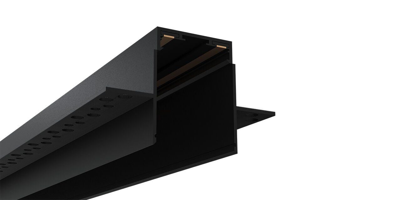 Goya Sıva Altı Trimless Slim Çift Kanallı Magnet Ray 3 Metre GY 2035-3