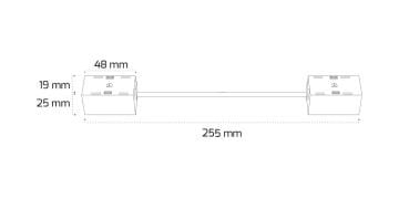 Goya Sıva Altı Trimless Slim Magnet Ray Esnek Dönüş Aparatı GY 2045