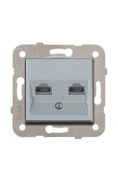 Viko Artline Novella İkili Data Prizi (2 X RJ45 CAT5E) Mekanizma + Kapak 92600034
