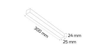 Goya Slim 12W Magnet Linear Ray Armatür Aydınlatma 30CM GY 2070-30