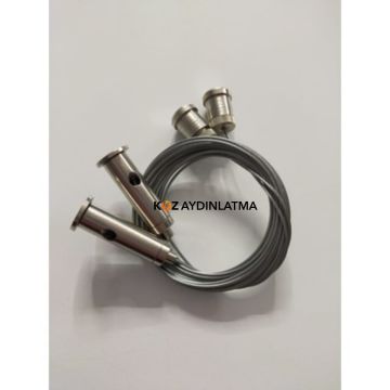 Linear Aydınlatma ve Avize Sarkıt Askı Aparatı Takım 50 Paket