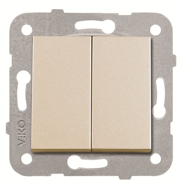 Viko Artline Novella Komütator İkili Anahtar Mekanizma + Kapak 92605302