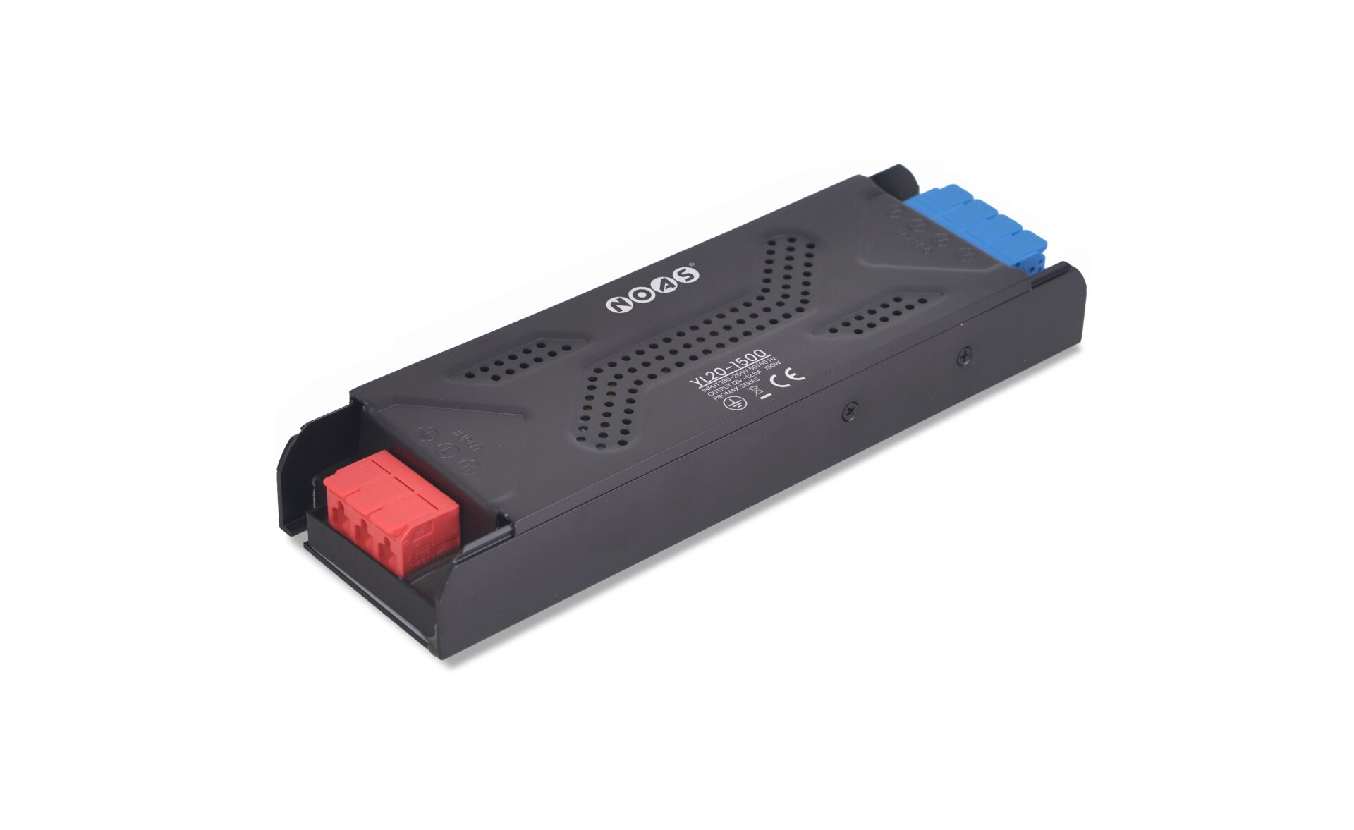 Noas 12 Volt 12,5 Amper 150W Pro Max Serisi Klemensli Bakır Sargılı Şerit Led Trafosu YL20-1500