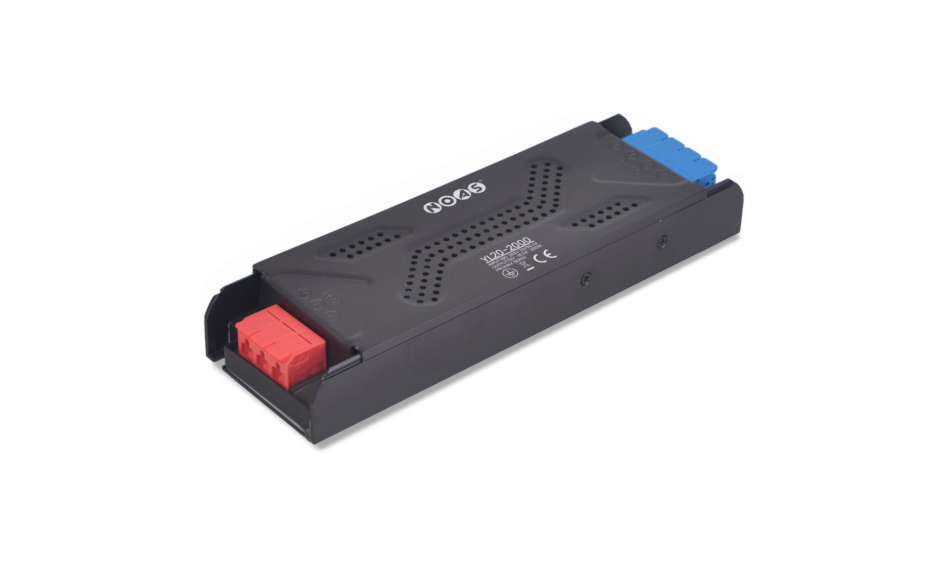 Noas 12 Volt 16,5 Amper 200W Pro Max Serisi Klemensli Bakır Sargılı Şerit Led Trafosu YL20-2000