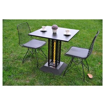 Hottable Retro Masa Tipi Dış Mekan Kafe Restorant İnfrared Isıtıcı 1400Watt