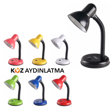 Noas Berlin E27 Duylu Masa Lambası Mavi Renk YL86-1003