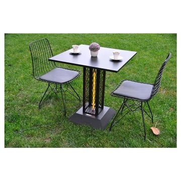 Hottable Retro Plus Masa Tipi Dış Mekan Kafe Restorant İnfrared Isıtıcı 1900 Watt