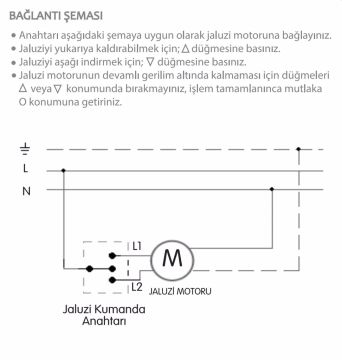 Viko Artline Novella Tek Düğmeli Jaluzi Kumanda Anahtarı Mekanizma + Kapak 92605372 Antrasit