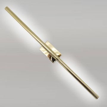 Gold Kasa Düz Dekoratif Çift Yönlü Duvar Aplik 80CM