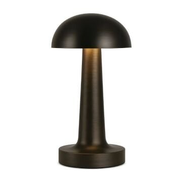 Cata Lizbon Şarjlı Dokunmatik Masa Lambası 3 Renk Yanma Modlu Siyah Renk CT-8428