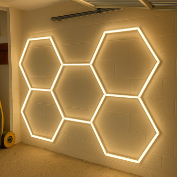 Cata Anzer Petek Led Linear Aydınlatma Armatürü Gün Işığı 240 Watt ct-9082