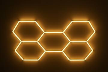 Cata Anzer Petek Led Linear Aydınlatma Armatürü Gün Işığı 240 Watt ct-9082