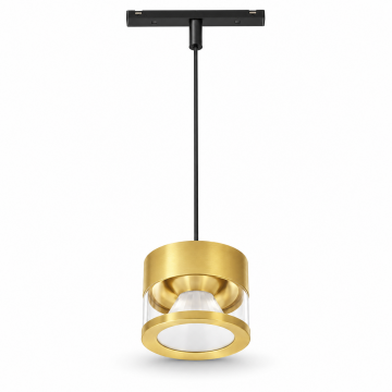 Forlife Klasik FL-2220 G KM 9W Sarkıt Avize Magnet Ray Aydınlatma Gold Kasa