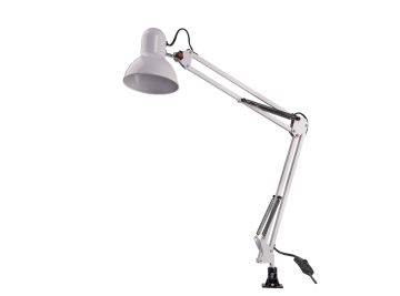 Noas Köln E27 Duylu Mengeneli Masa Lambası Beyaz Renk YL86-1310