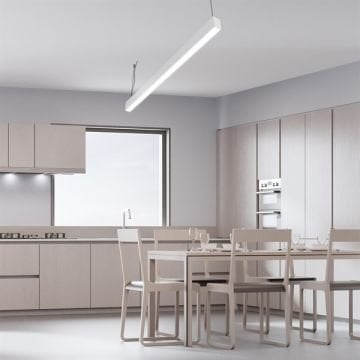 Linear Aydınlatma 100Cm Samsung Led Sıva Üstü Led Lineer Armatür 5x8 Cm Kasa