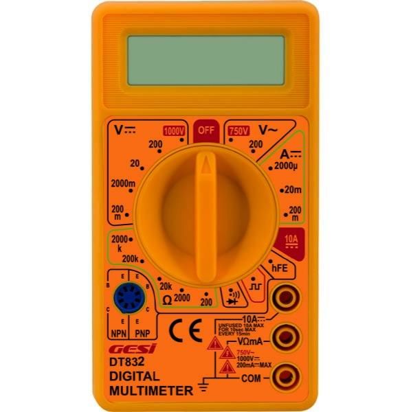 Class Dt-832D Dijital Ölçü Aleti Multimetre