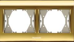 Viko Thea Blu İkili Çerçeve Gold