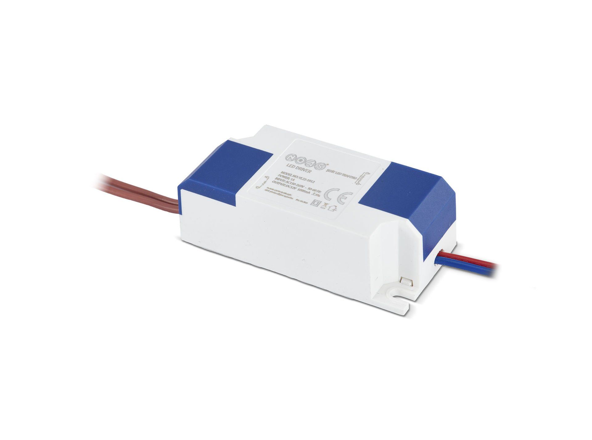 Noas 12 Volt 1 Amper Şerit Led Trafosu YL22-1012