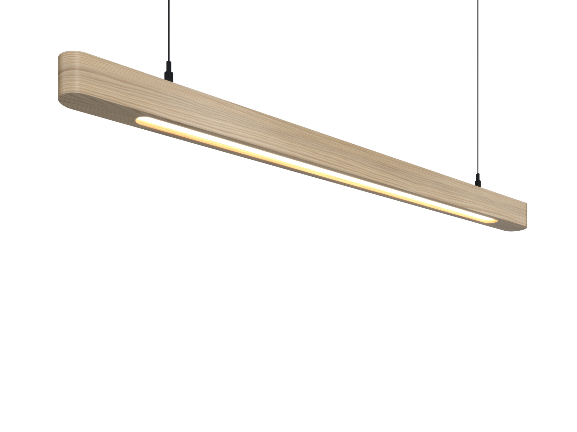 Samsung Led Tridonic Trafolu Oval Sıva Üstü Ahşap Linear Armatür 5x7 Cm Kasa Linear Aydınlatma